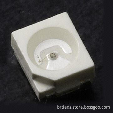 Surface Mount PLCC LED, PLCC-2 Package, 60mcd, Green SMD LEDs, 3.5 x 2.8 x 1.9mm